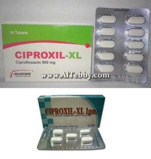 سيبروكسيل-اكس ال Ciproxil-XL دواء drug