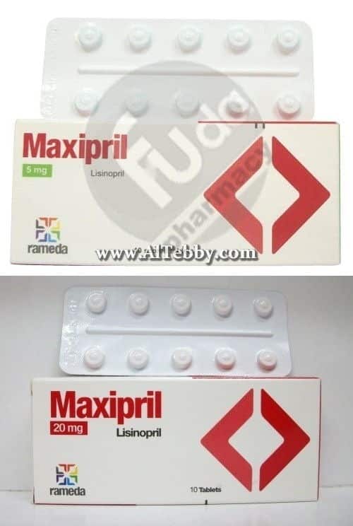ماكسيبريل Maxipril الدليل الطبي Altebby