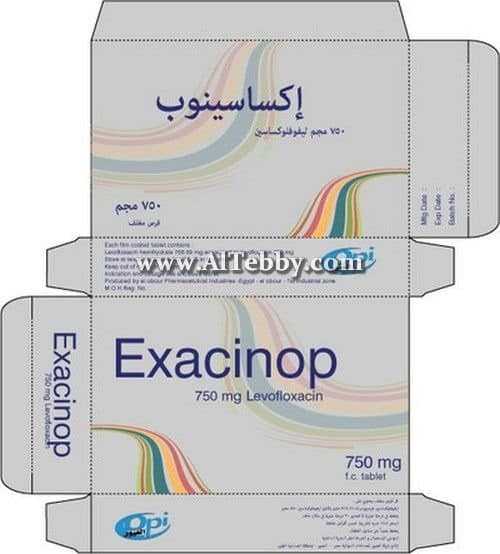 إكساسينوب Exacinop دواء drug إكساسينوب Exacinop دواء drug