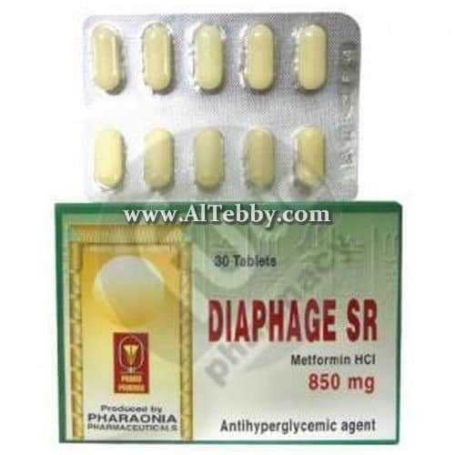 ديافاج اس ار Diaphage SR دواء drug