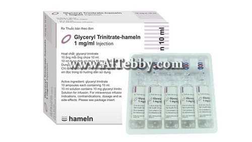 جليسيريل تراي-نيترات Glyceryl Trinitrate دواء drug