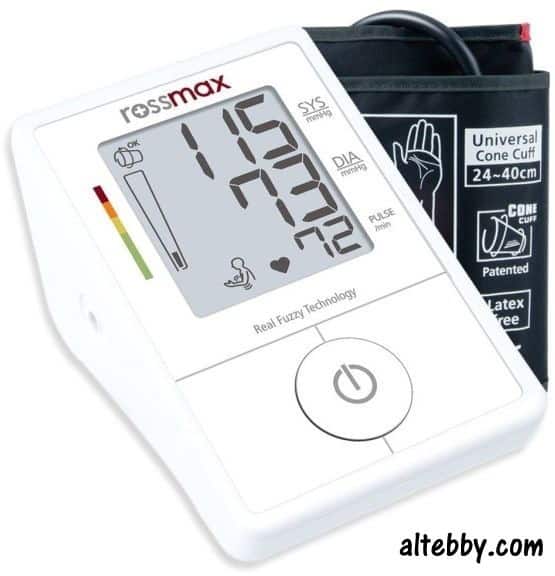 جهاز قياس ضغط الدم الاوتوماتيكي روزماكس Rossmax السويسري