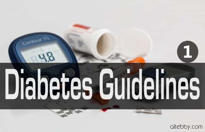 Diabetes Guidelines prediabetes