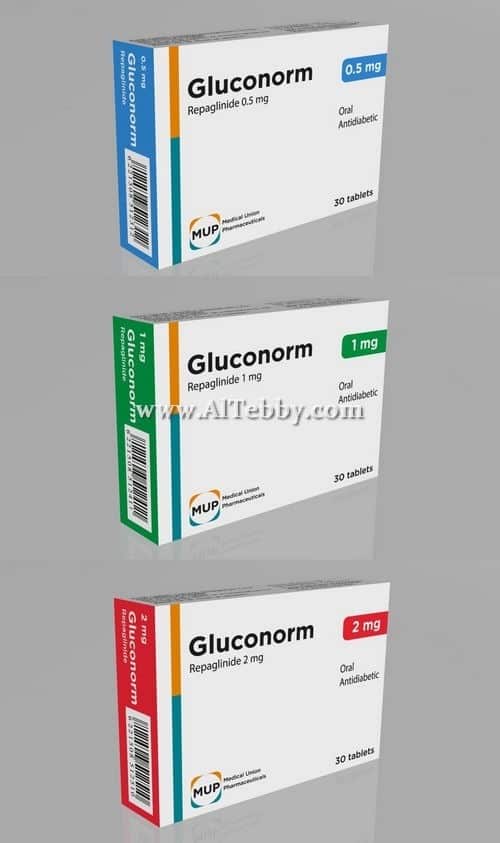 جلوكونورم Gluconorm دواء drug
