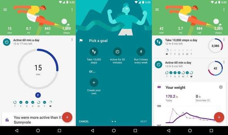 برنامج لياقة جوجل Google Fit - متابعة مستوى اللياقة برنامج لياقة جوجل Google Fit - متابعة مستوى اللياقة