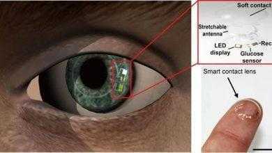 لاصقة ذكية لقياس مستويات السكر في الدموع