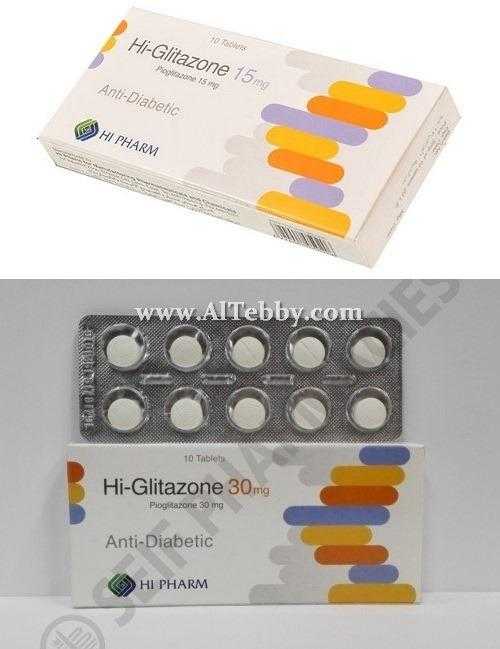 هاي-جليتازون Hi-Glitazone دواء drug هاي-جليتازون Hi-Glitazone دواء drug