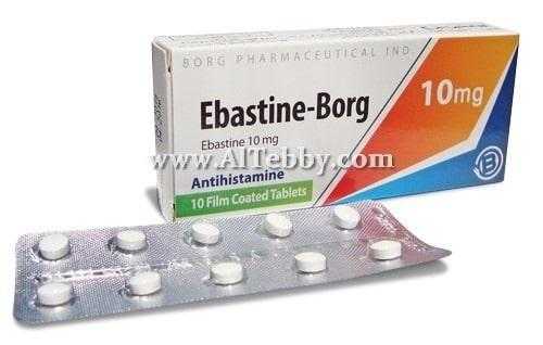 إيباستين برج Ebastine Borg دواء drug