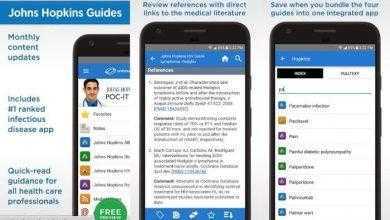 جونز هوبكنز الطبي Johns Hopkins Guides ABX