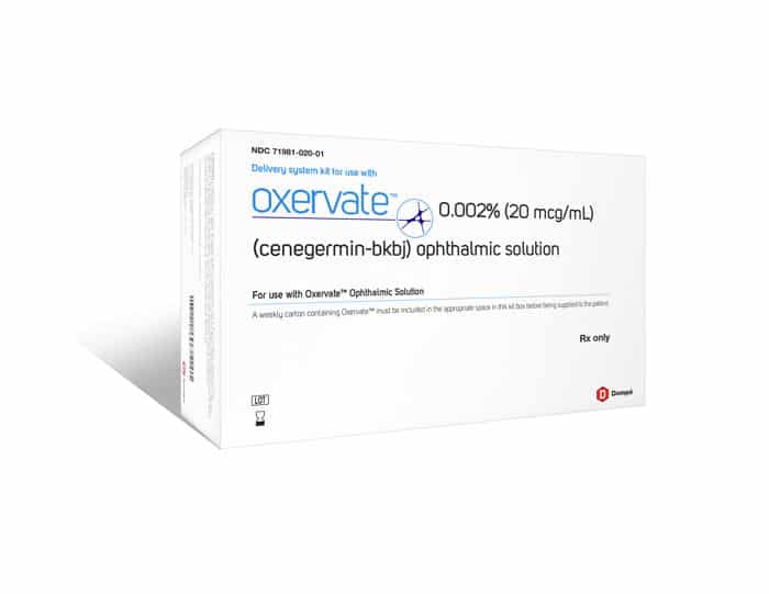 الموافقة على عقار أوكسيرفات- Oxervate كأول عقار لعلاج التهاب القرنية العصبي