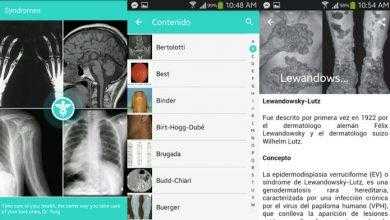 تطبيق المتلازمات الطبية - Syndromes