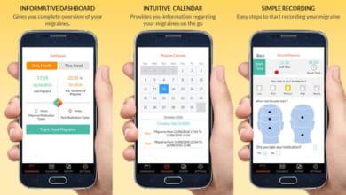 تطبيق تتبع الصداع النصفي - iMigraine - migraine tracker
