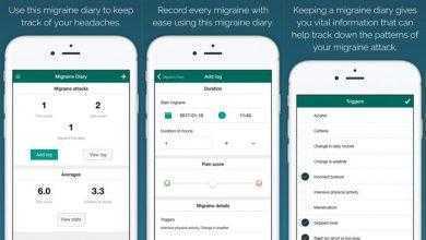 تطبيق يوميات الشقيقة - Migraine Diary
