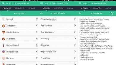 تطبيق OSCE Reference Guide – دليل الطلاب لاختبار الأوسكي