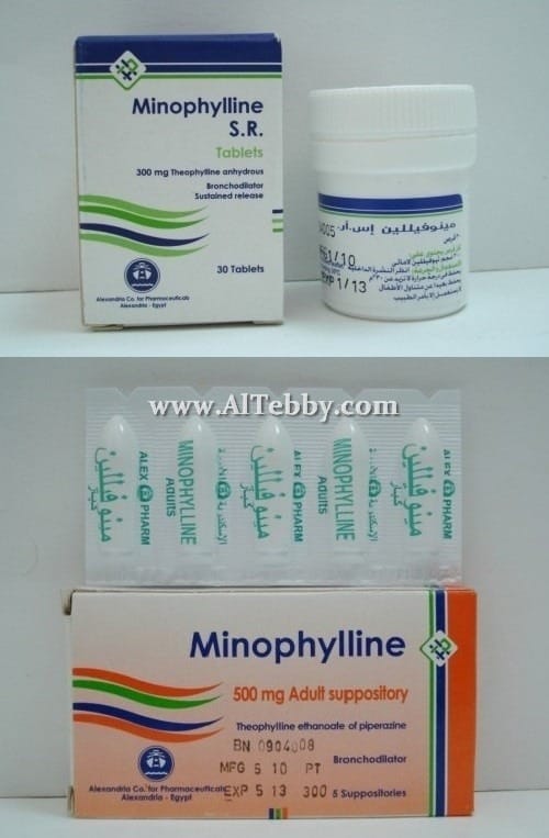 مينوفيللين أس أر Minophylline SR دواء drug مينوفيللين أس أر Minophylline SR دواء drug
