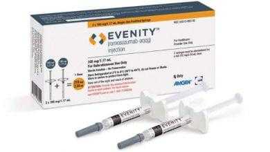 الغذاء والدواء توافق على "عقار افينتي Evenity" لعلاج هشاشة العظام التالي لانقطاع الطمث