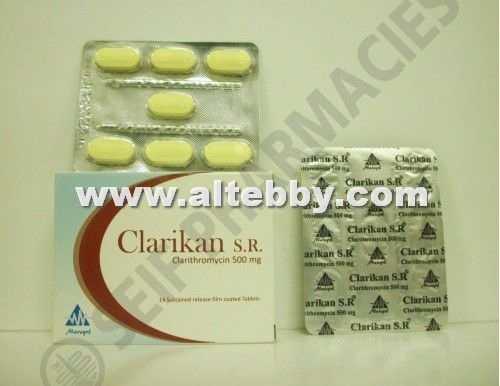 كلاريكان إس.آر. Clarikan S.R. دواء drug
