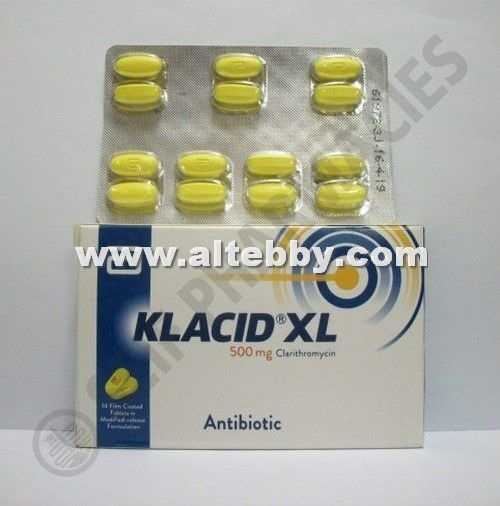 كلاسيد اكس ال Klacid Xl الدليل الطبي Altebby