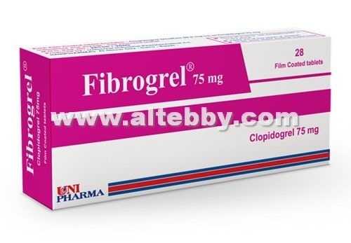 دواء drug فيبروجريل Fibrogrel