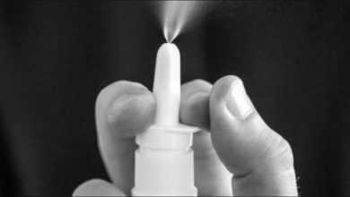 عن طريق الاستنشاق