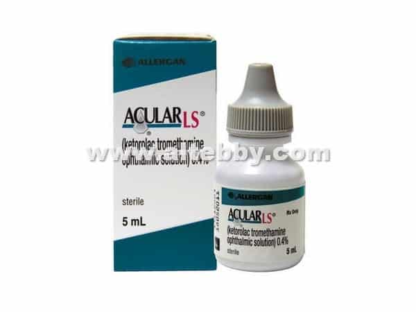 دواء drug أكيولار إل إس Acular LS