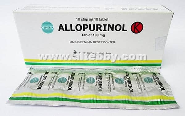 دواء drug ألوبيورينول Allopurinol