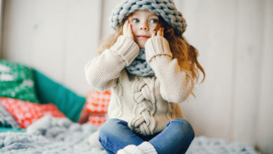 نصائح لحماية الأطفال من برودة الطقس