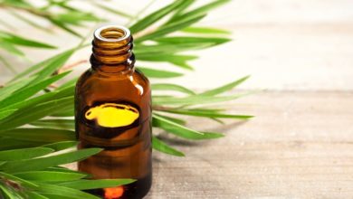 زيت الشاي للبشرة