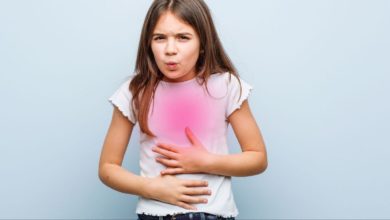 الحموضة المعوية عند الأطفال