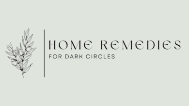 العلاج المنزلي للهالات السوداء