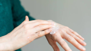 جفاف اليدين