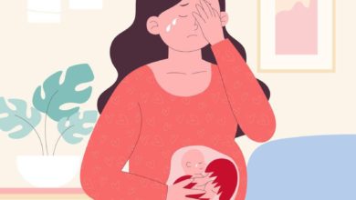 مرارة الفم للحامل